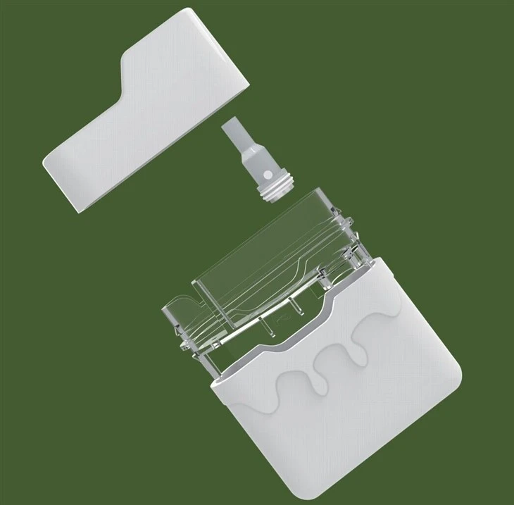 1ml 2ml Drip Oil Box Vape Popular Design For CBD THC Live Resin Rosin