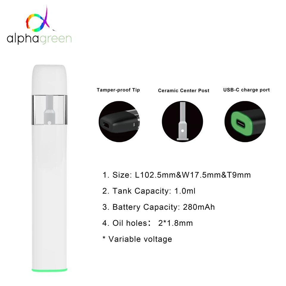 1ml Air-Draw Ceramic Vape Pen