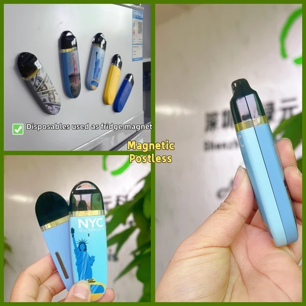 Factory Direct Custom 1ml Fidget Postless Magnetic Vape best