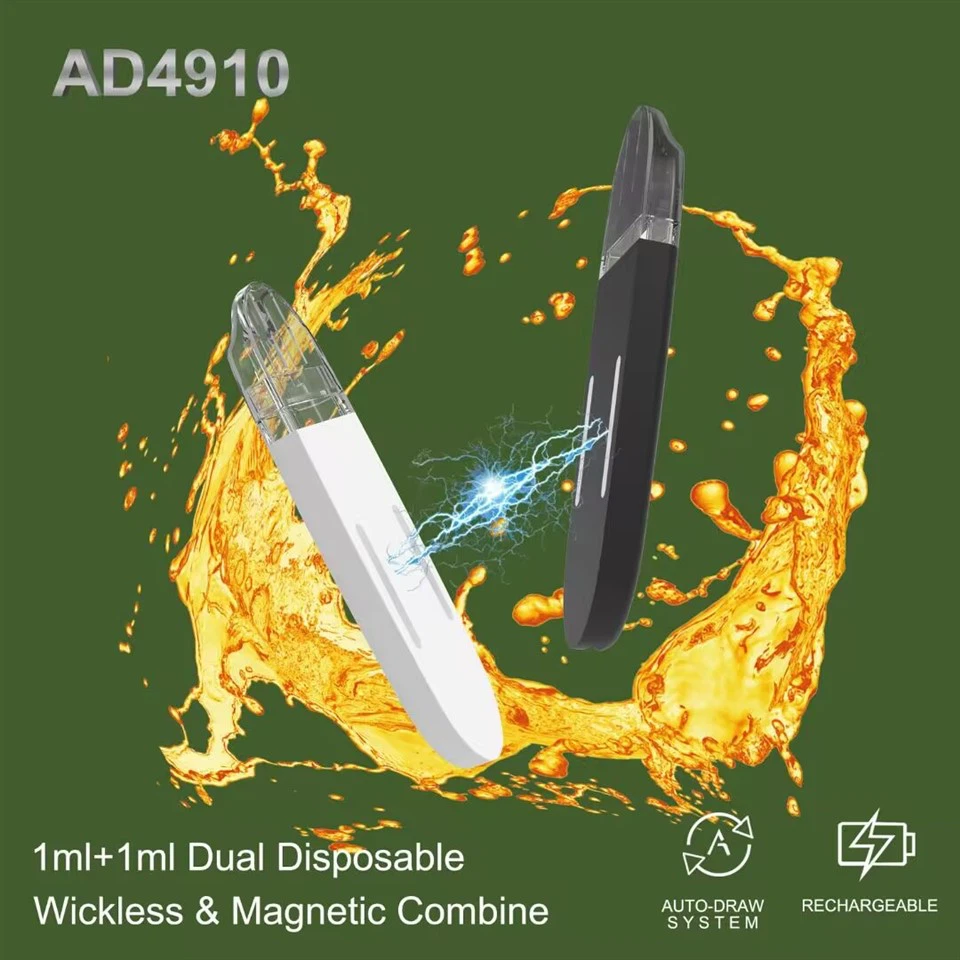 Magnetic Dual Disposables-cotton Free-dual Chambers-1ml-2ml