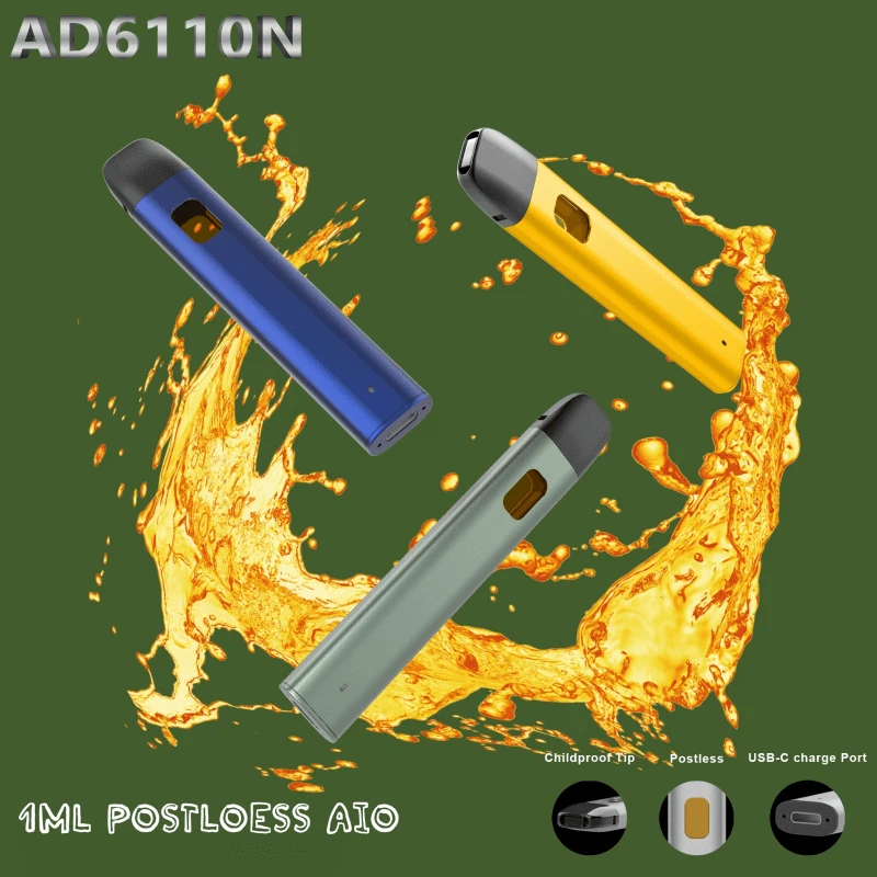 1ml Rechargeable Disposable Vape AD6110N