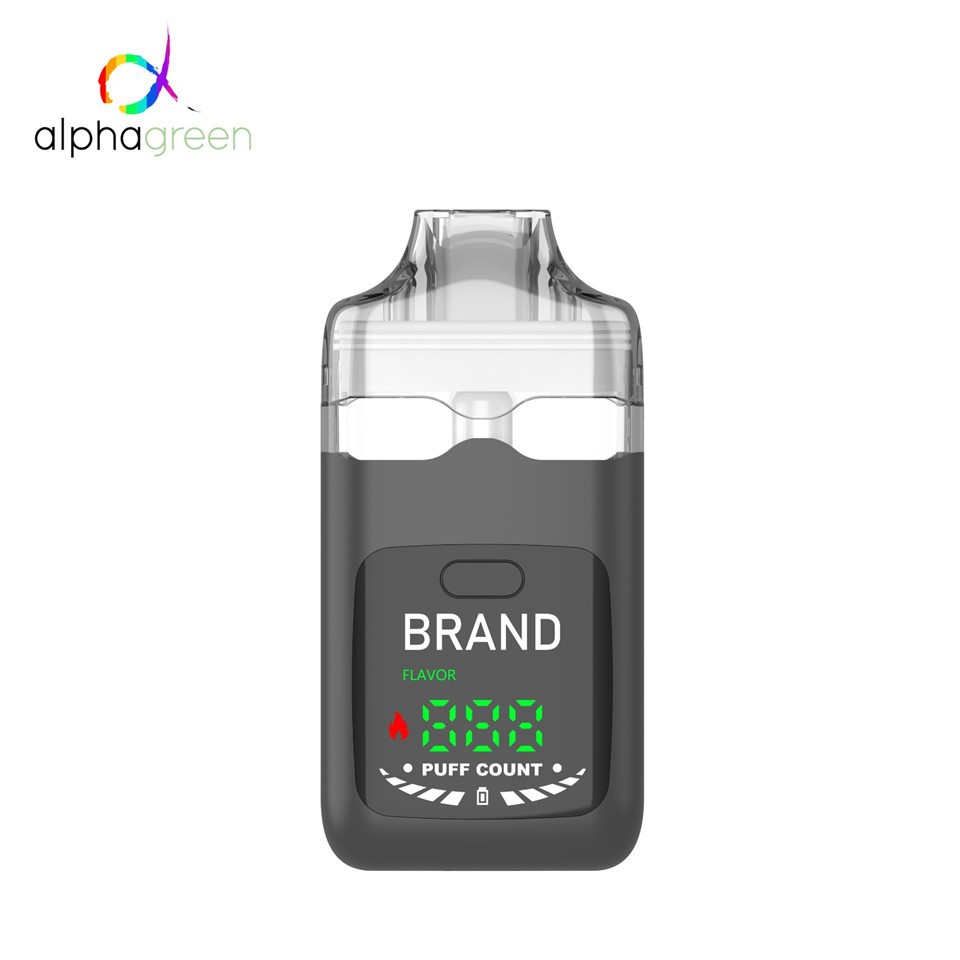 2ml/3ml High Capacity Disposable Vape Hardware With LCD Screen & Postless Tech suppliers