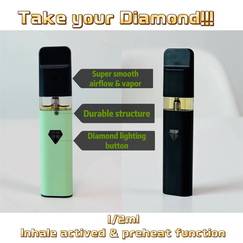 Diamond Vape Empty Hardware 1ml 2ml All in One Vape