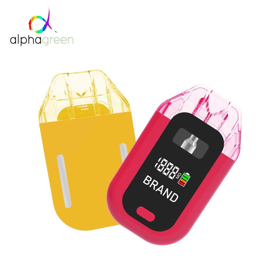 Dual Tank Magnetic Pod Vape With Dose Count Screen | 316L Stainless Steel | OEM Device best