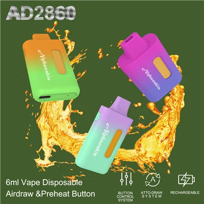 6ml Pre-heat Rechargeable Disposable Vape